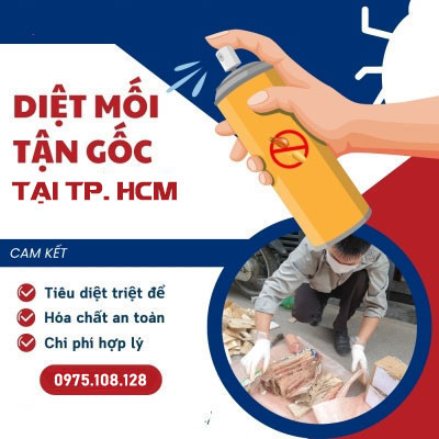 Diệt mối tận gốc tại TP. Hồ Chí Minh - Hotline 0975.108.128