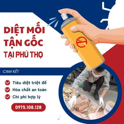 Diệt mối tận gốc tại Phú Thọ - Hotline 0975.108.128